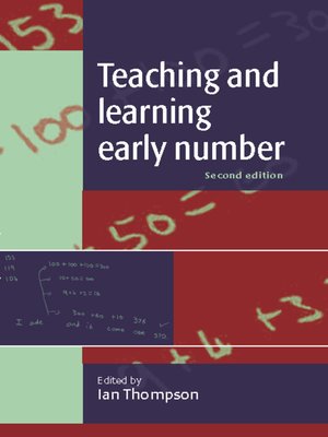 cover image of Teaching and Learning Early Number